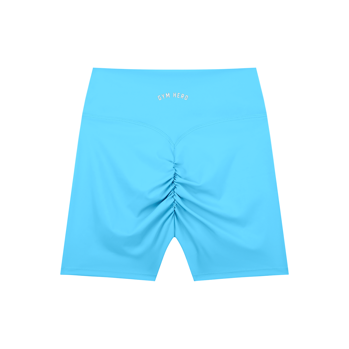Gym Herd Official High-Waisted Biker Shorts