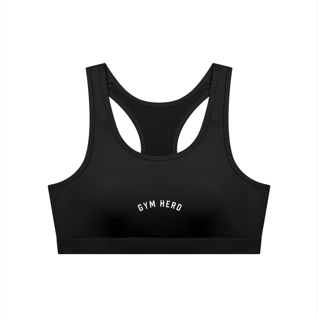 Gym Herd Official Cropped Sports Bra
