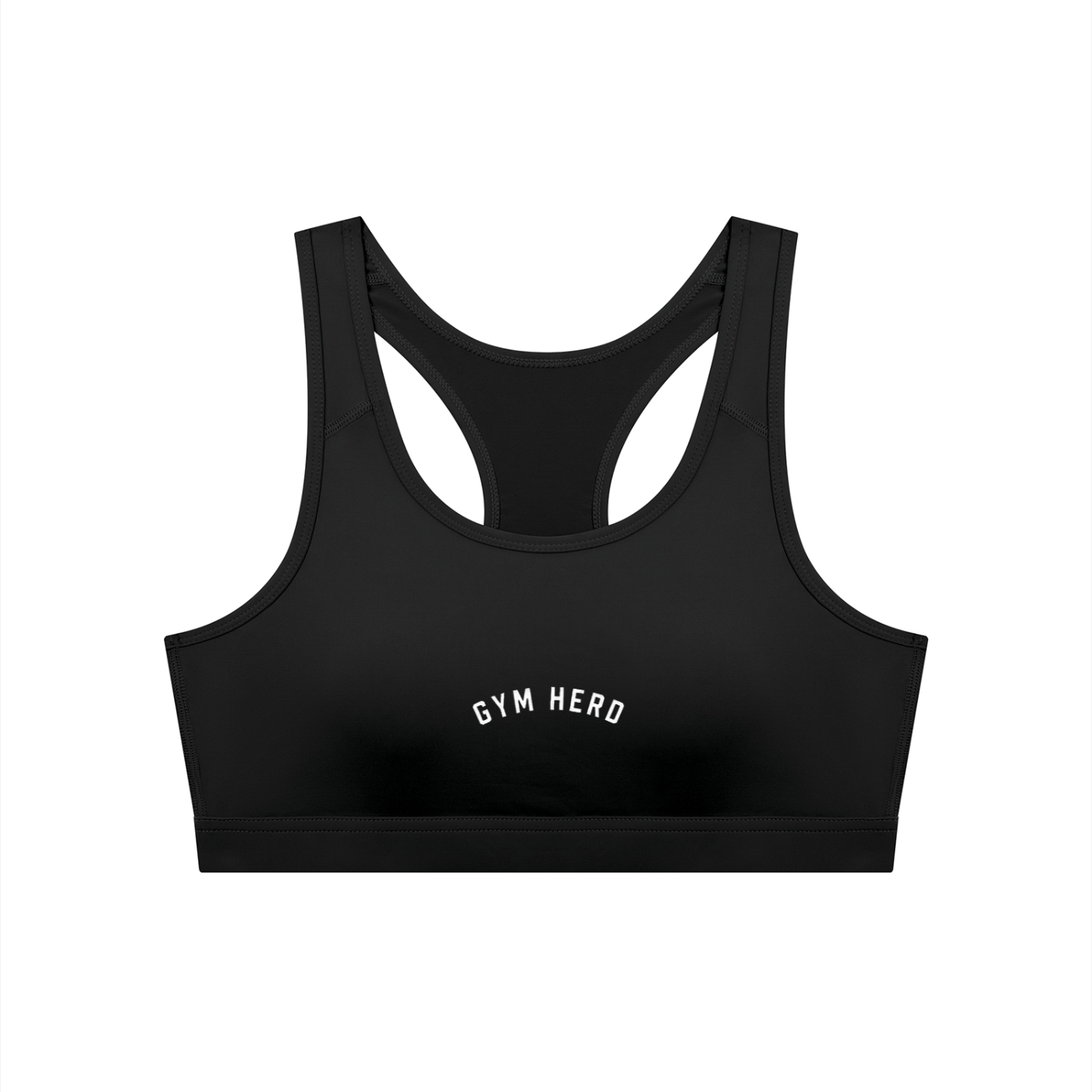 Gym Herd Official Cropped Sports Bra