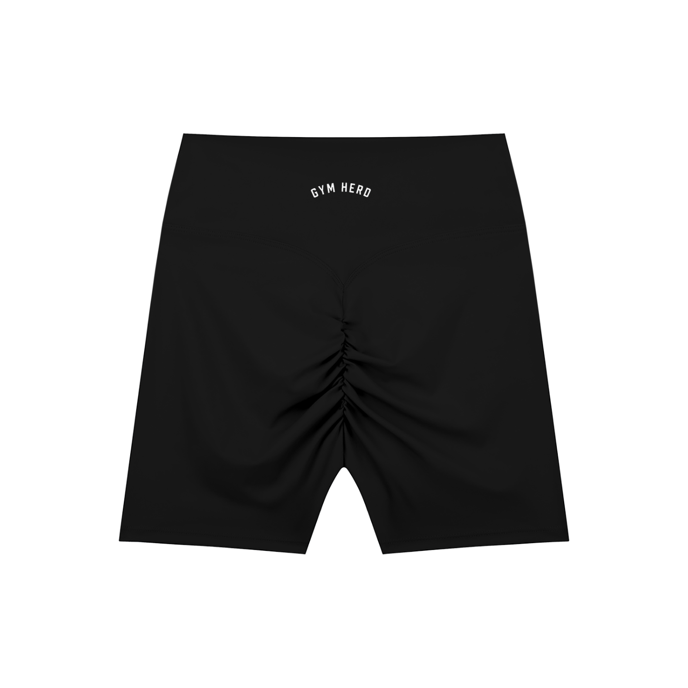 Gym Herd Official High-Waisted Biker Shorts